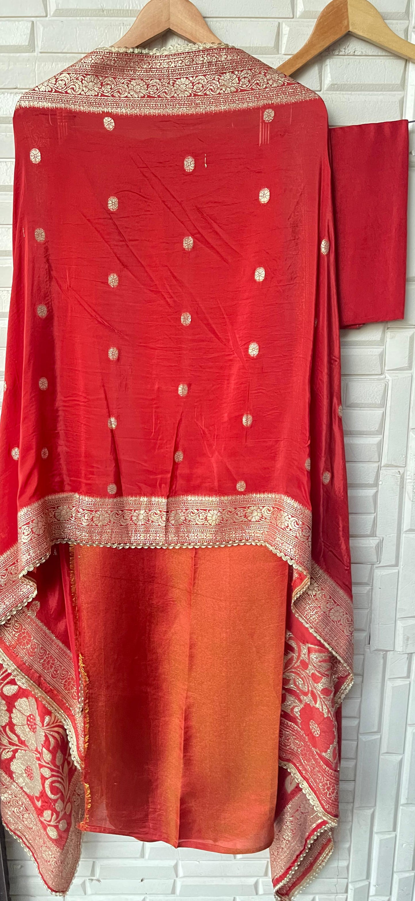 Shimmer silk unstitched ladies suit Rc17789 (a)