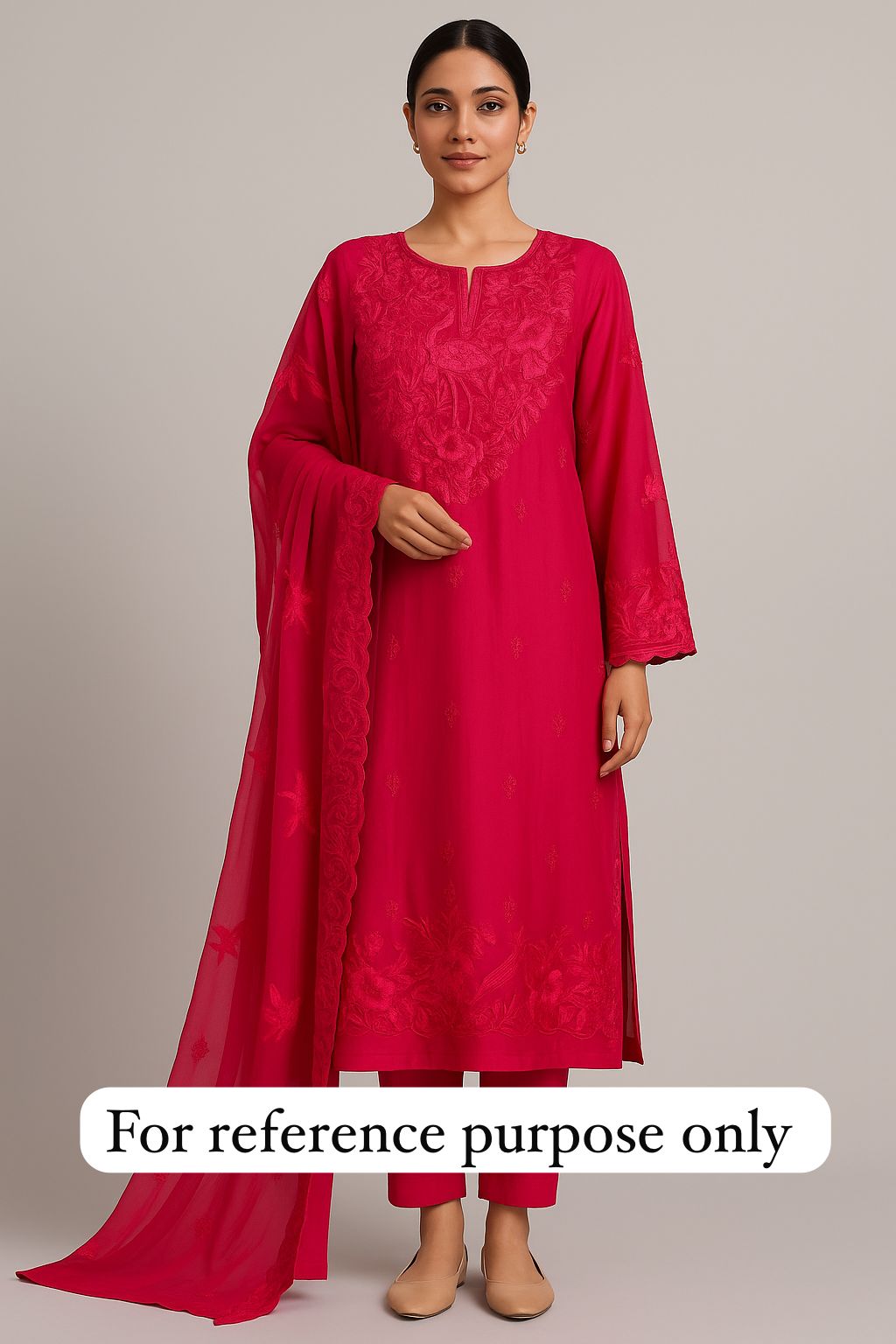 Crape silk unstitched ladies suit Rc17816 (b)