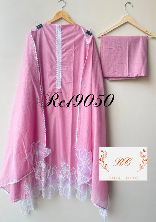 Mul chanderi unstitched ladies suit Rc19050 (b)