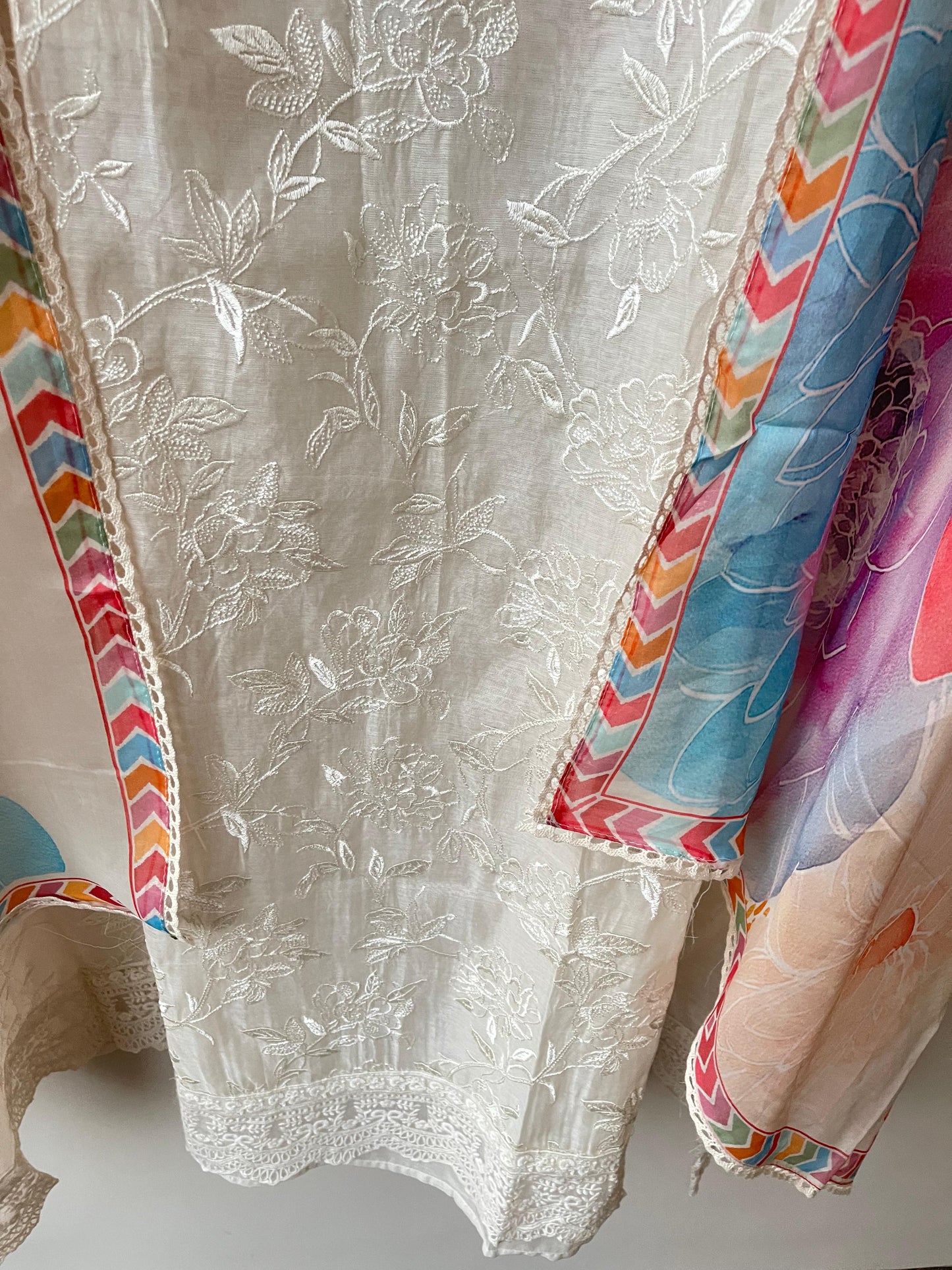 Mul chanderi unstitched ladies suit Rc18731