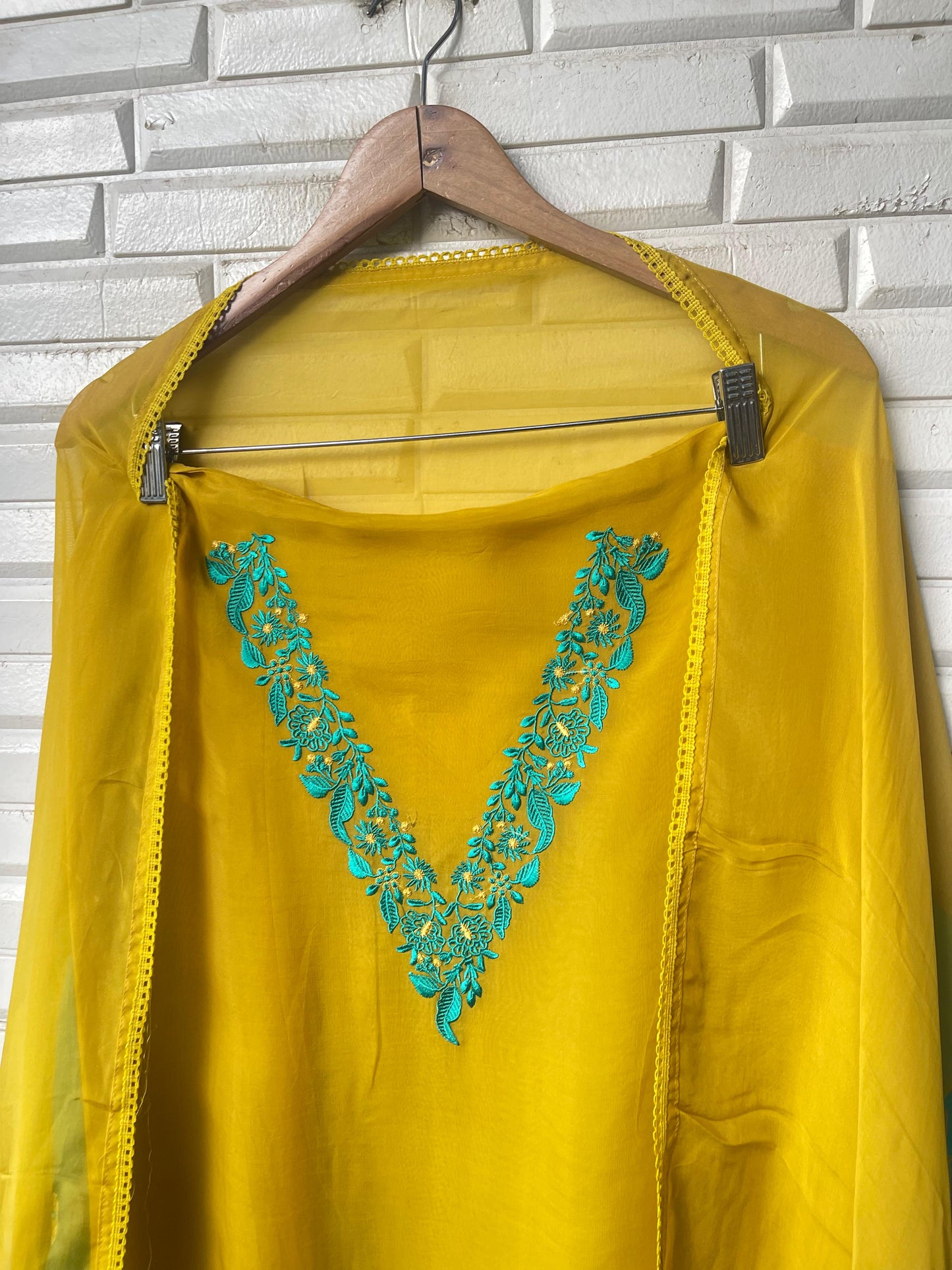 Organza unstitched ladies suit Rc17294 (b)