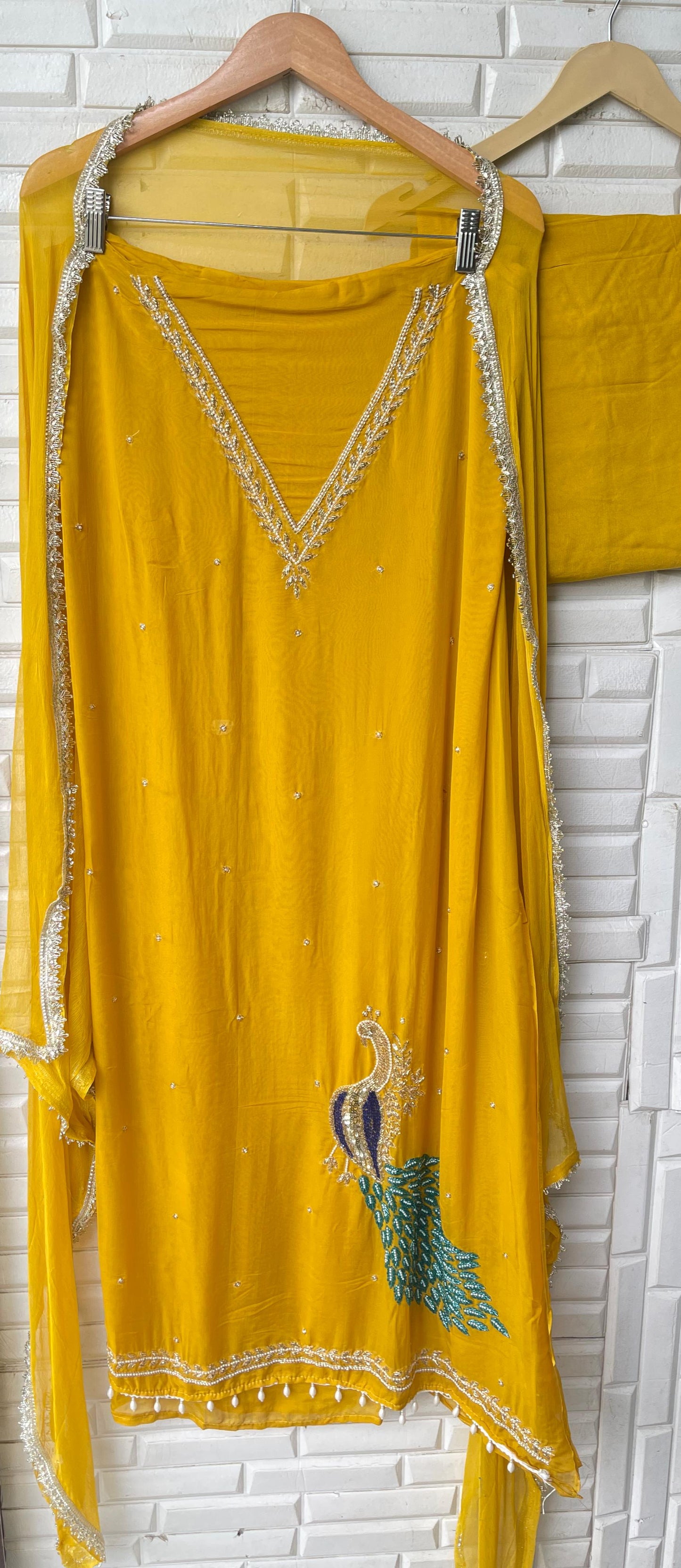 Organza unstitched ladies suit Rc17550 (a)