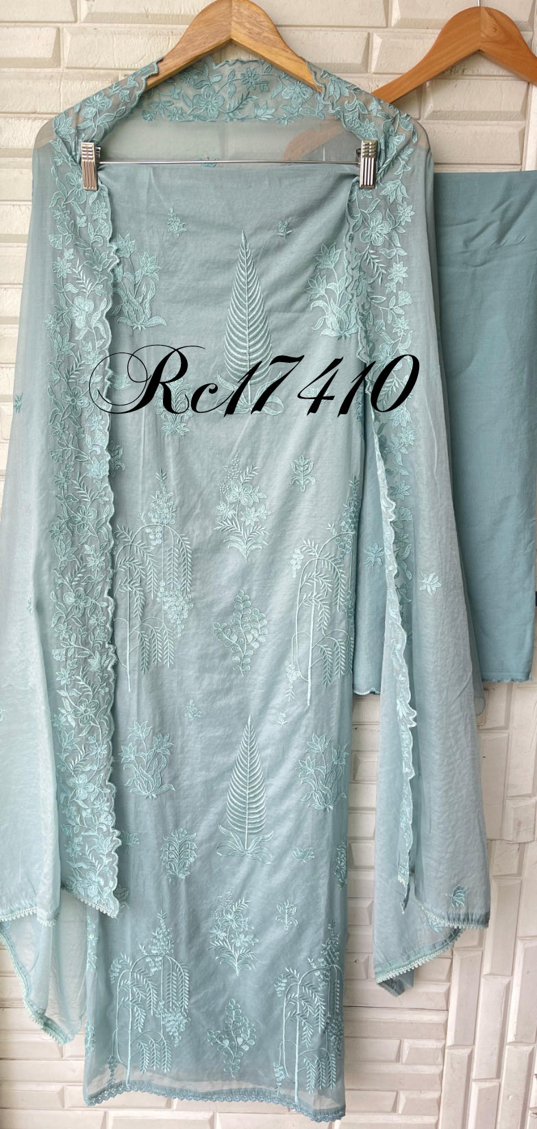 Mul chanderi unstitched ladies suit Rc17410 (a)