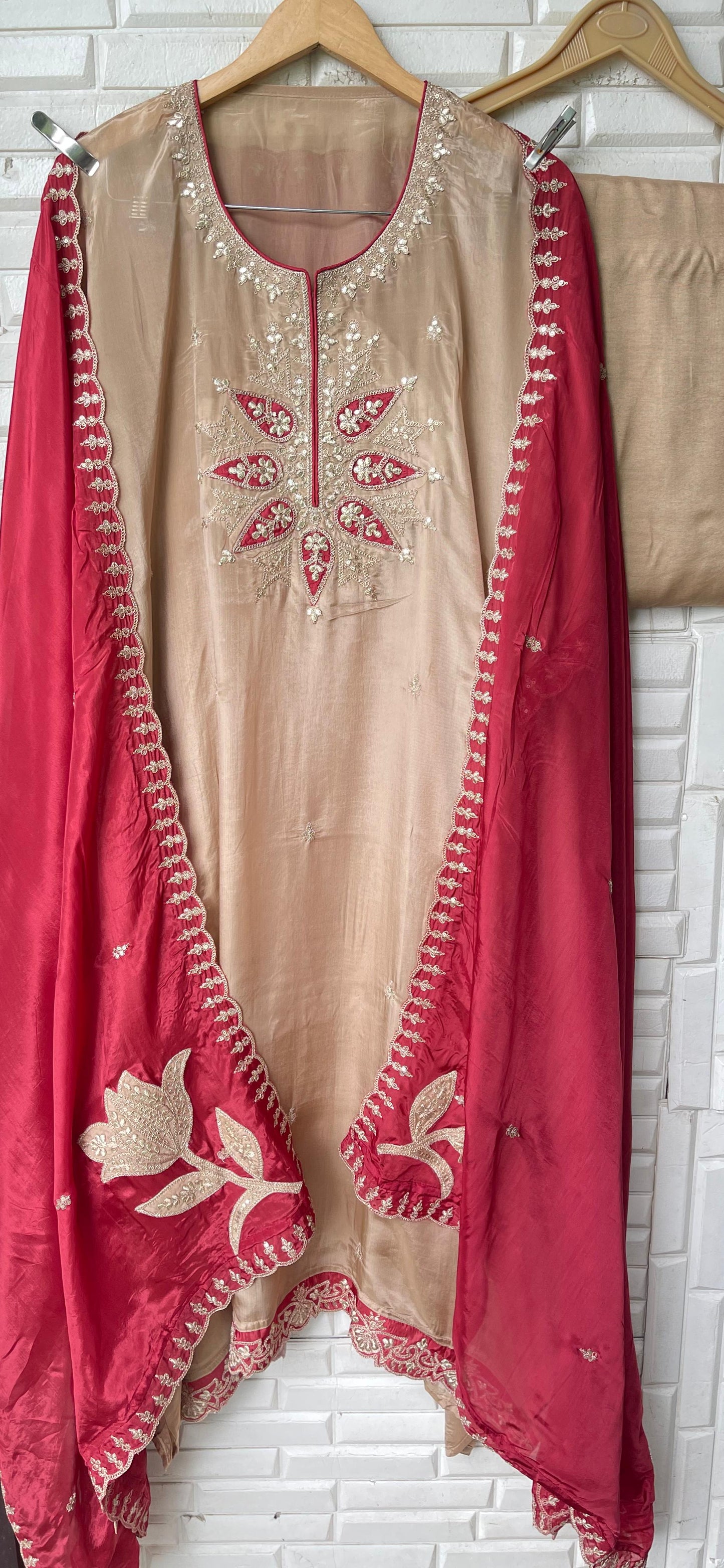 Pure silk unstitched ladies suit Rc17651
