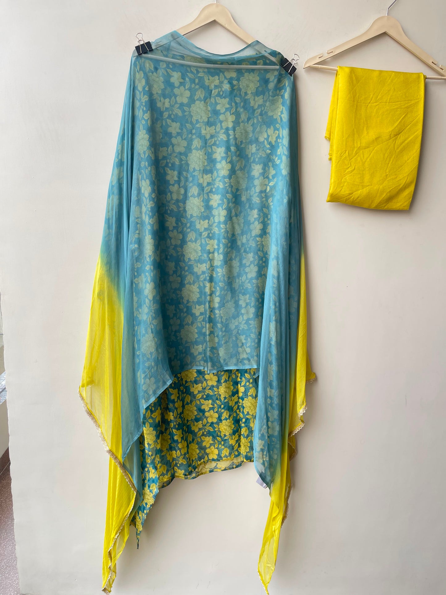 Organza Tuile printed ladies unstitched suit Rc19059