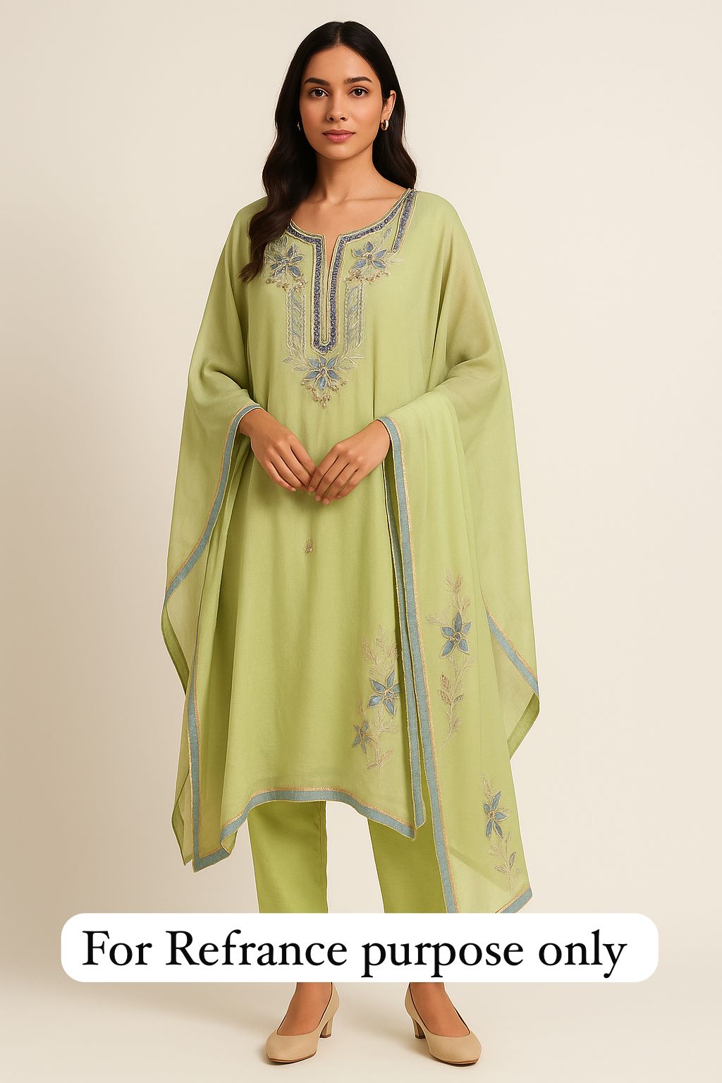 Shimmer organza unstitched ladies suit Rc17680