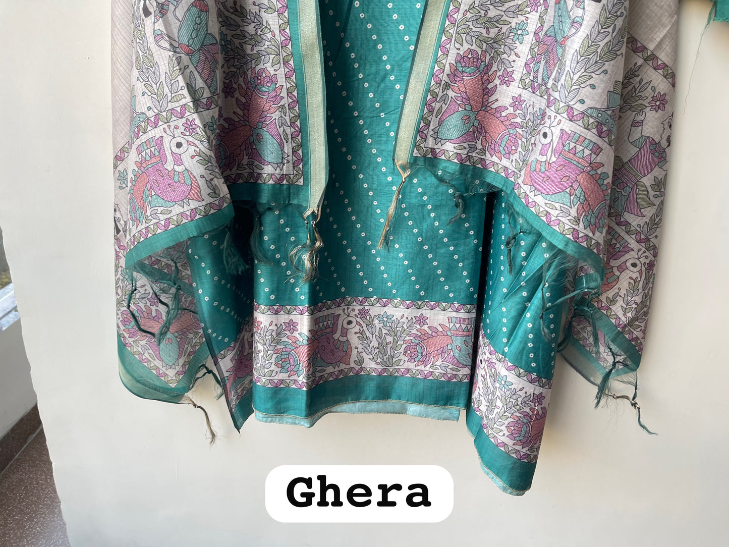 Mul chanderi maheshwari ladies unstitched suit Rc19276