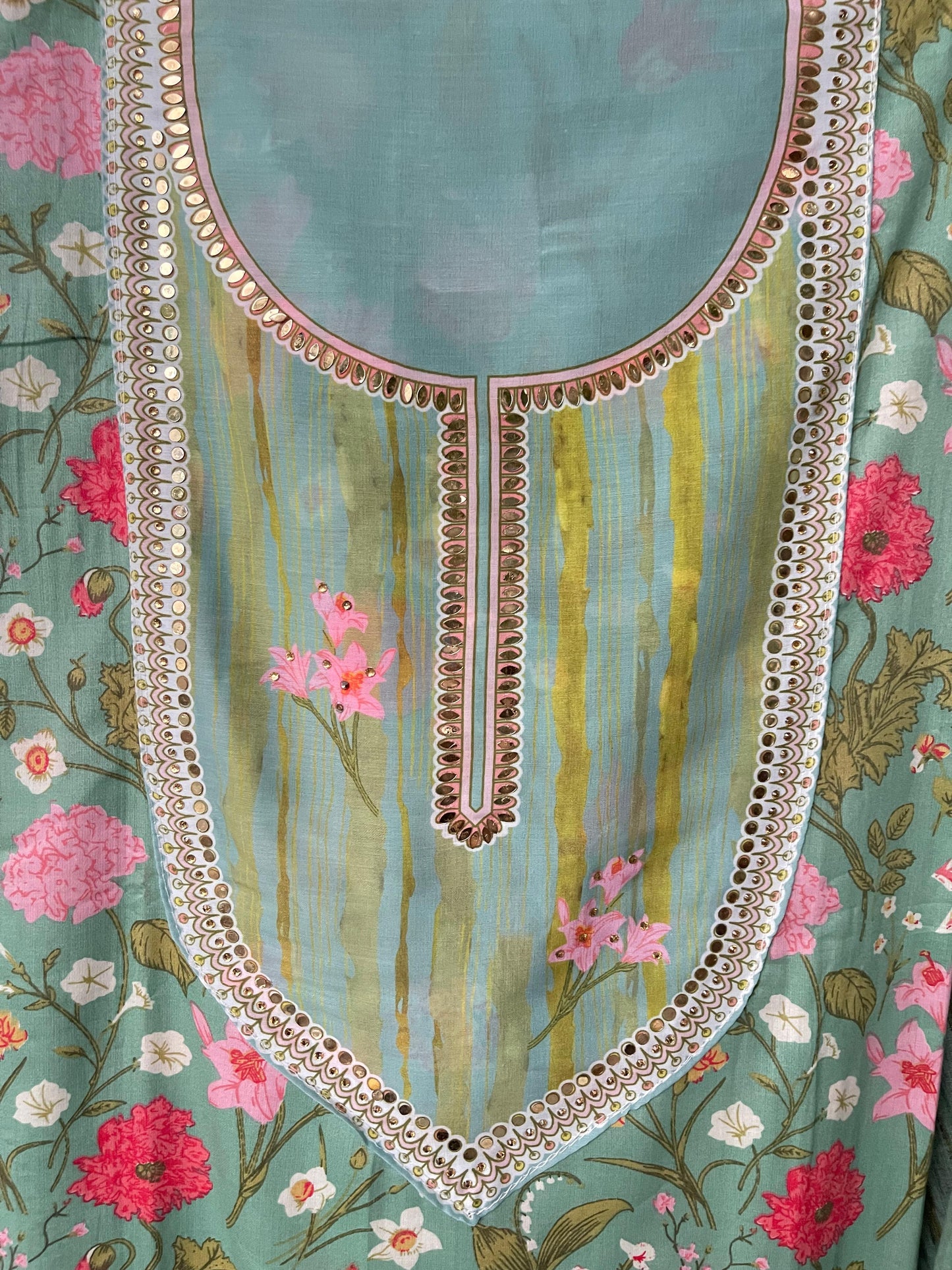 Cotton unstitched ladies suit Rc17449