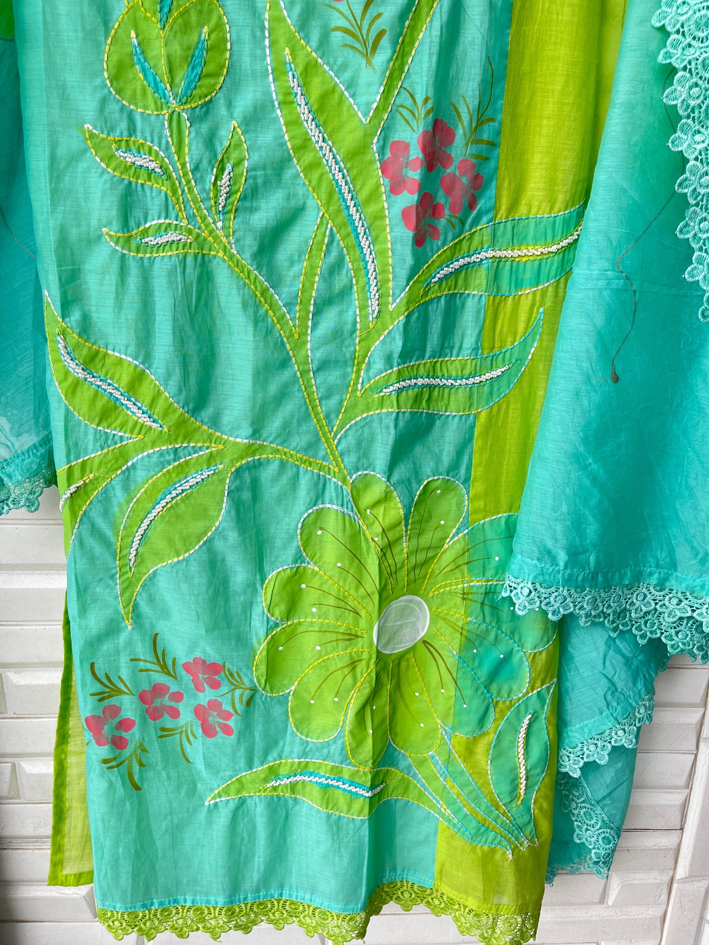 Mul chanderi unstitched ladies suit Rc17643