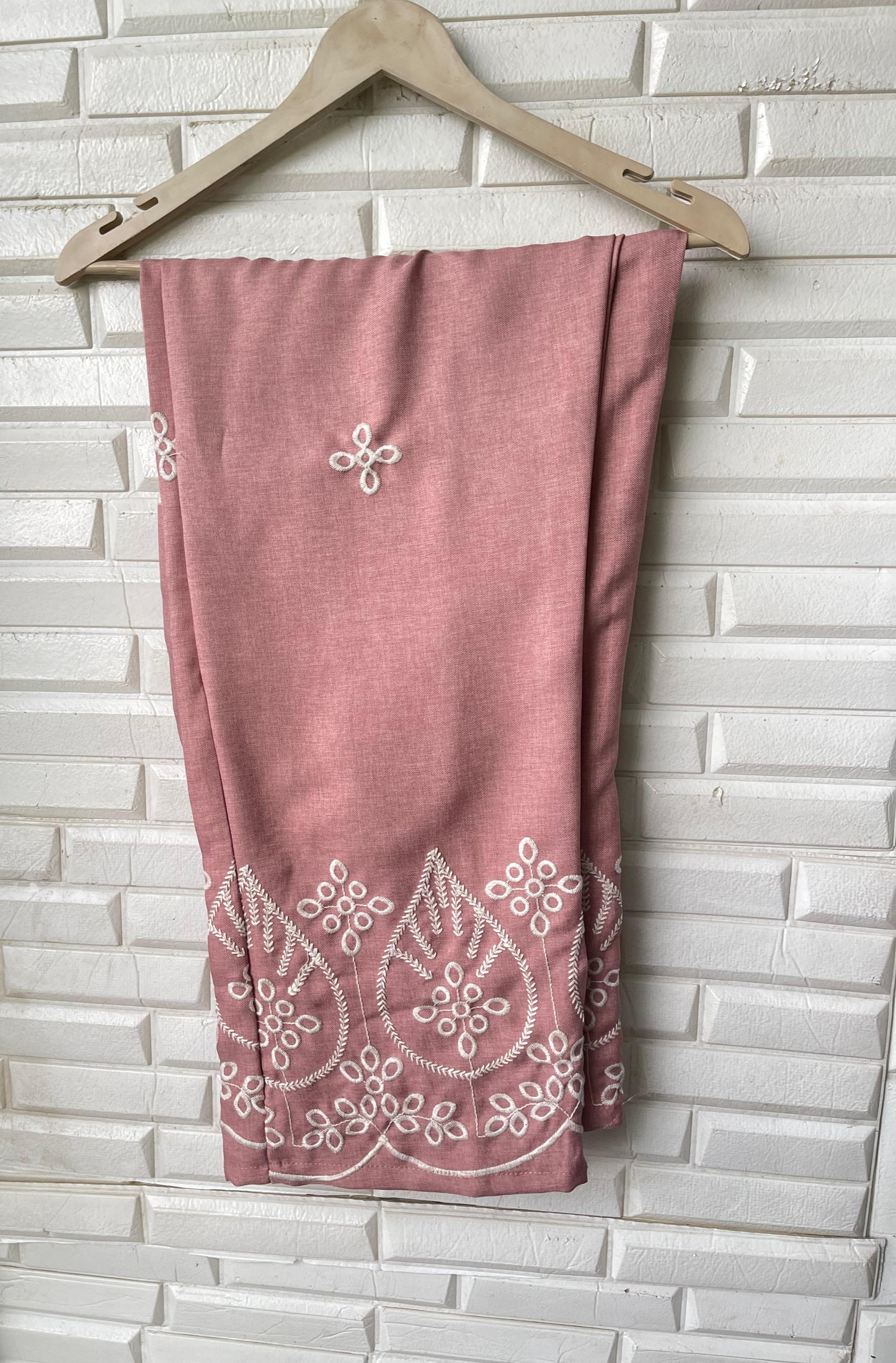 Cotton linen readymade ladies coord set Rc17358 (a)