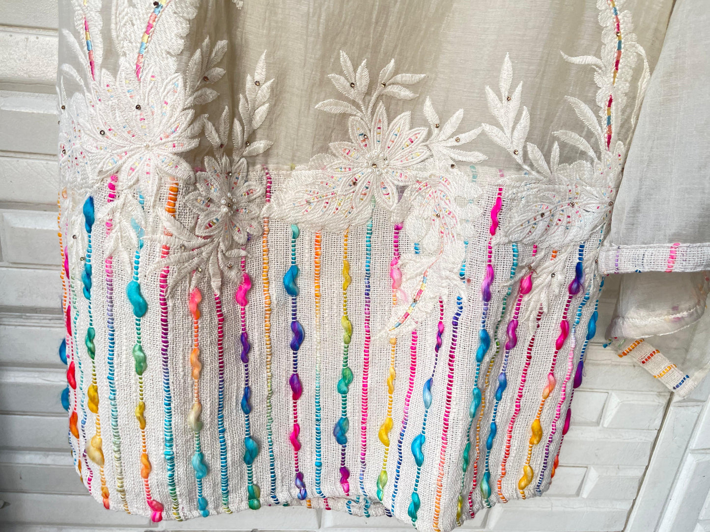 Mul chanderi unstitched ladies suit Rc17836