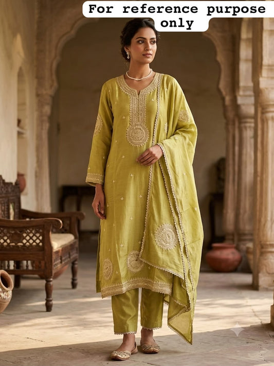 Shimmer silk unstitched ladies suit Rc19116 (a)