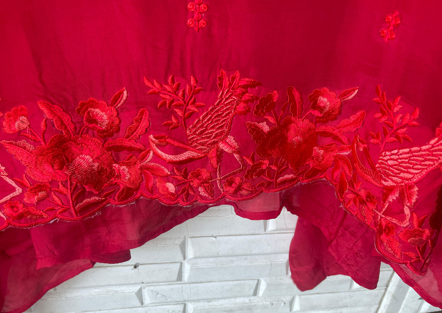 Crape silk unstitched ladies suit Rc17816 (b)