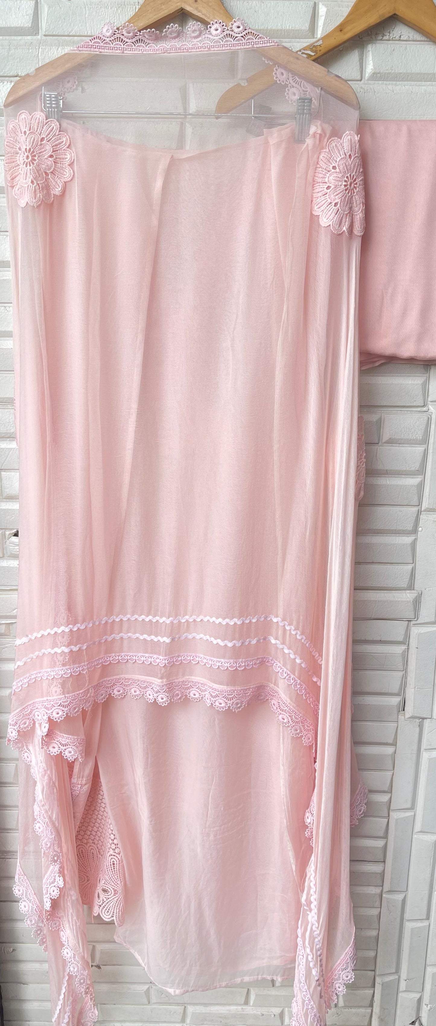 Organza unstitched ladies suit Rc17654