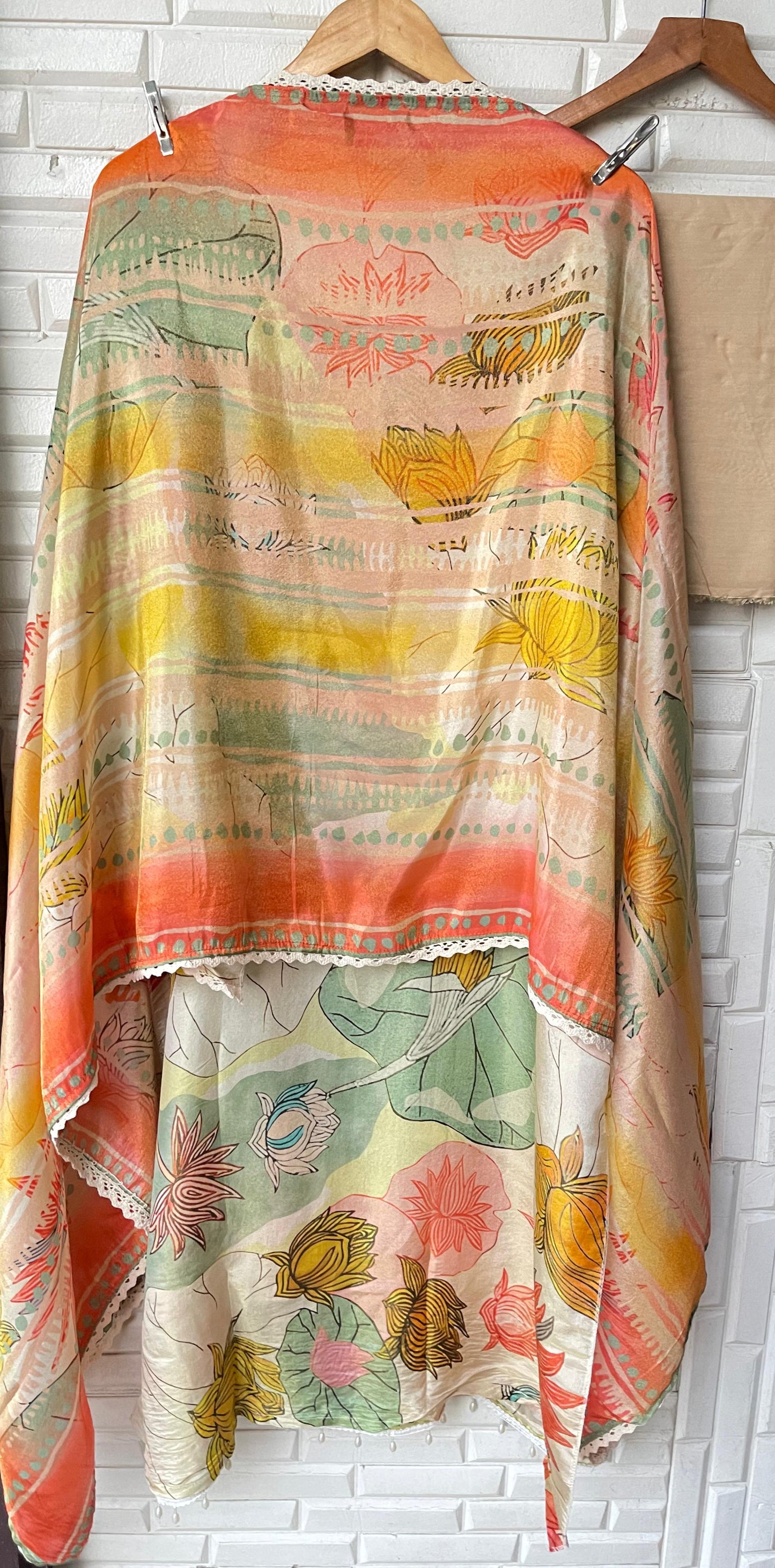 Pure shimmer silk unstitched ladies suit Rc17690