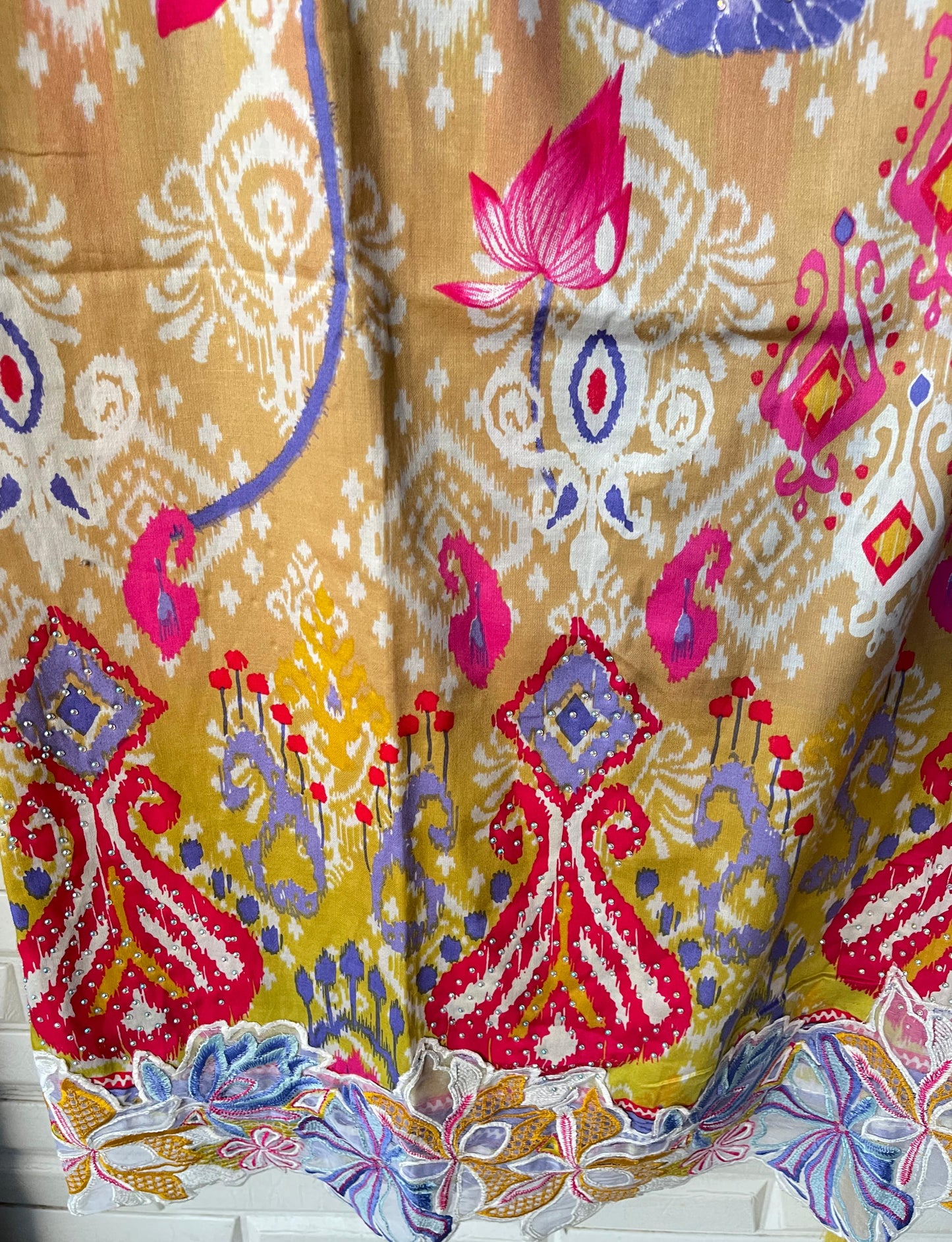 Cotton printed unstitched ladies suit Rc17585