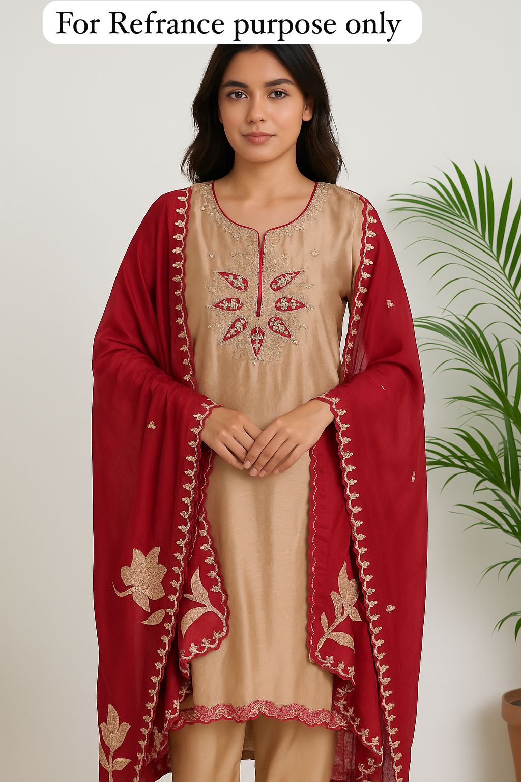 Pure silk unstitched ladies suit Rc17651