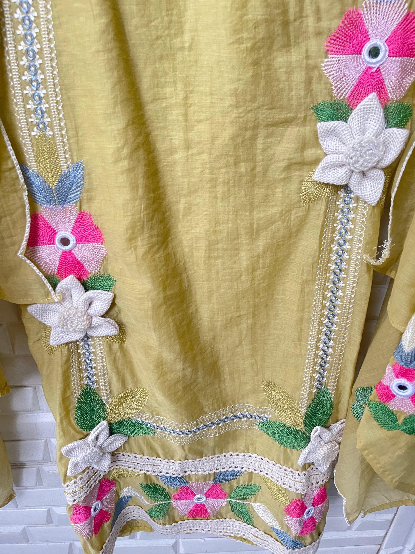 Mul chanderi unstitched ladies suit Rc17466 (a)