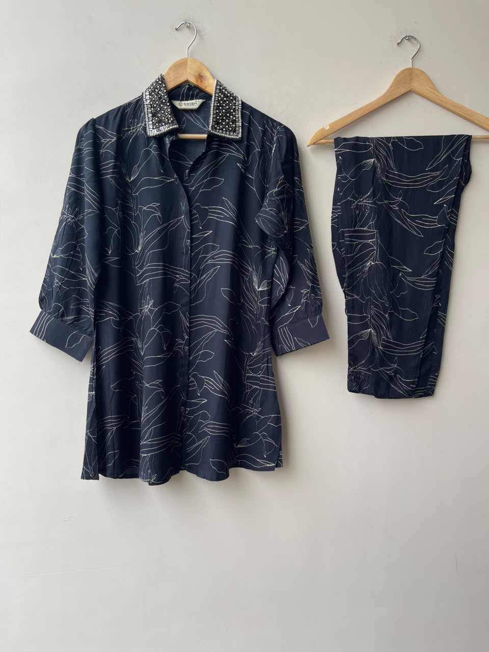 Ready made ladies printed coord set Rc19166