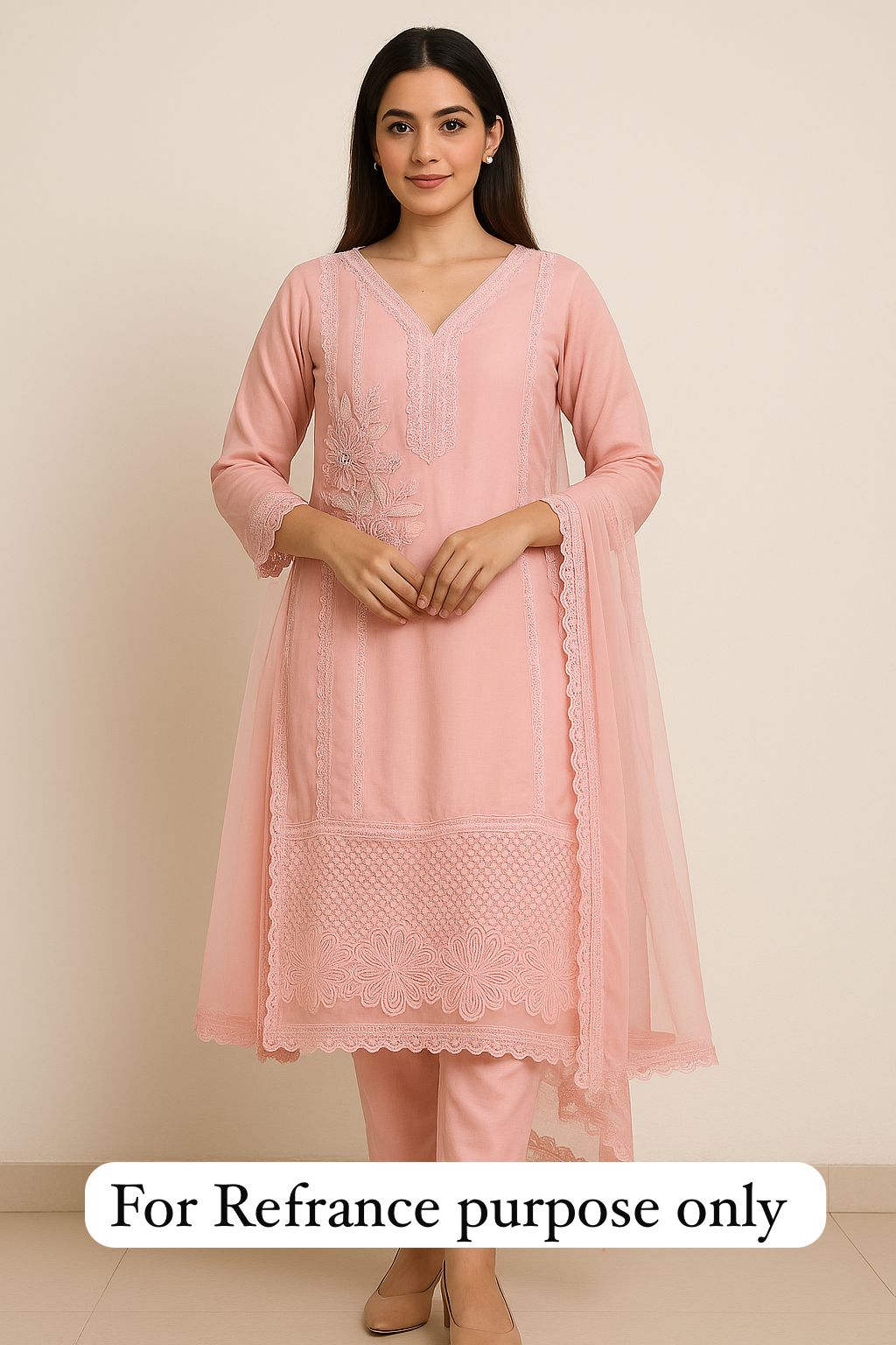 Pure organza unstitched ladies suit Rc17733 (a)