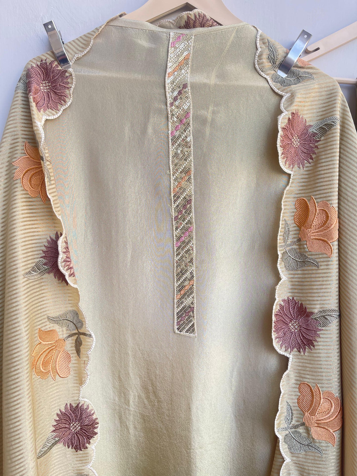 Shimmer silk unstitched ladies suit Rc18846 (b)