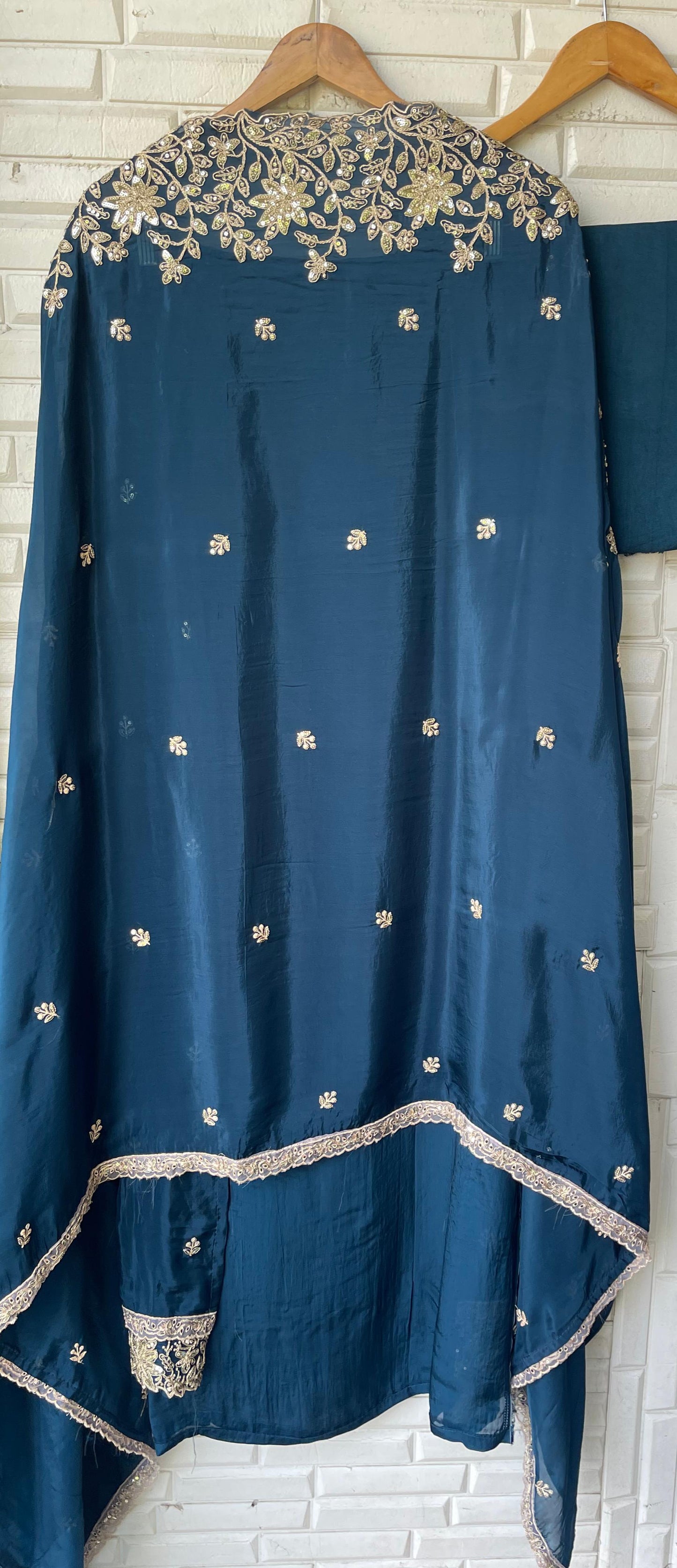 Organza unstitched ladies suit Rc17744 (b)