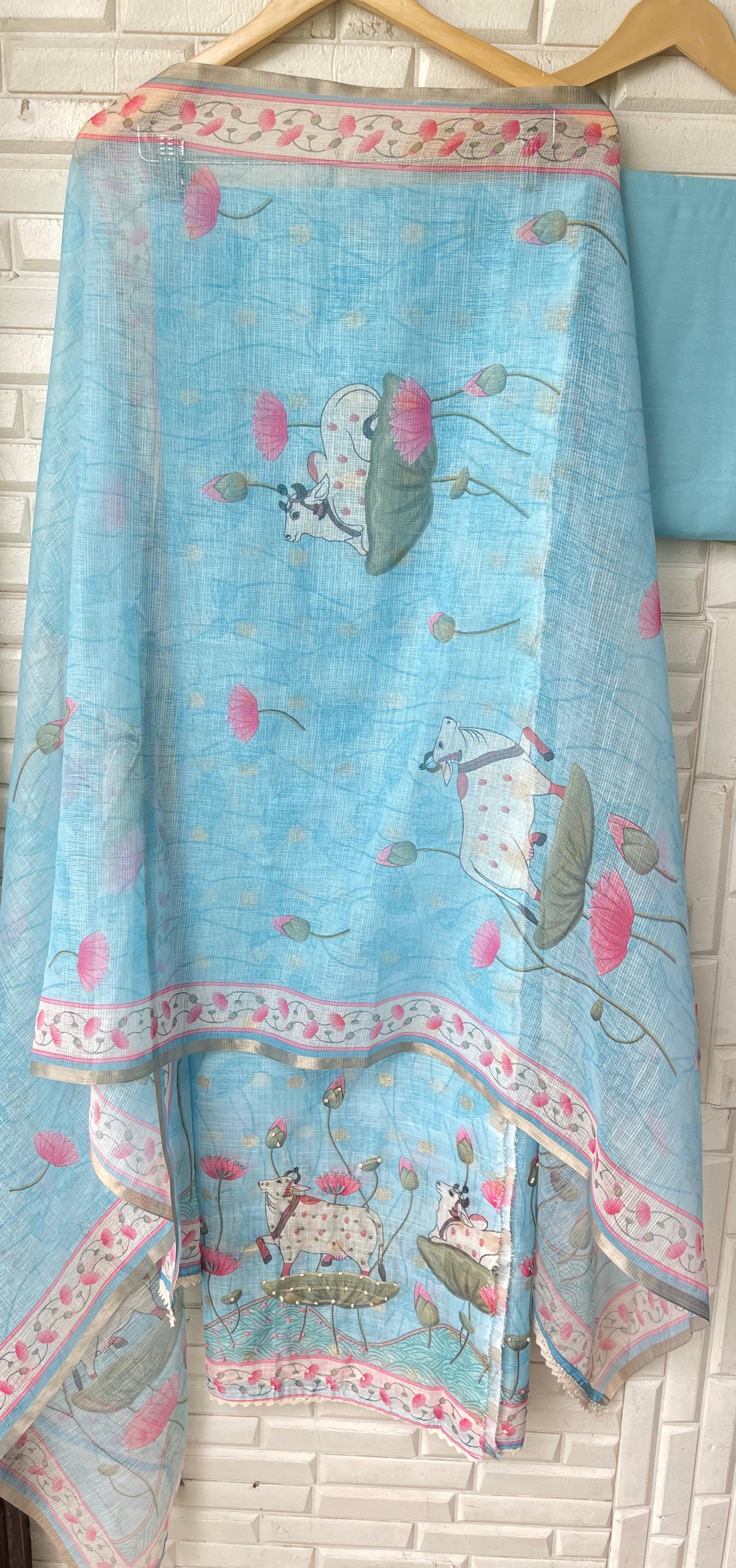Kota doriya unstitched ladies suit Rc17438 (b)