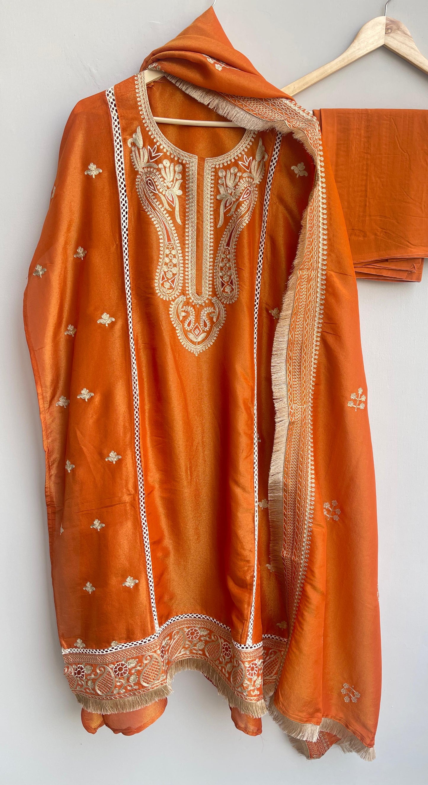 Shimmer silk unstitched ladies suit Rc17901 (a)