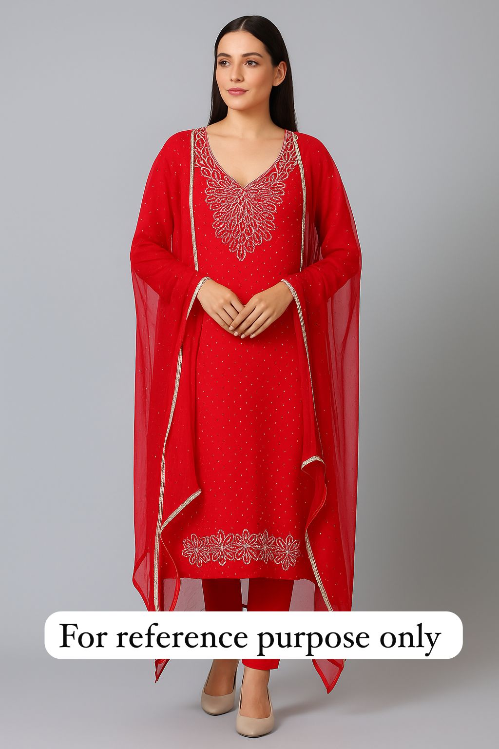 Organza unstitched ladies suit Rc17799