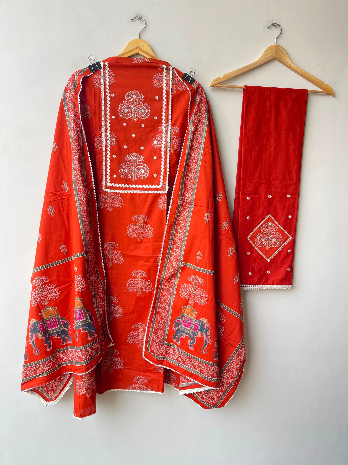 Cotton printed unstitched ladies suit Rc19306 (a)