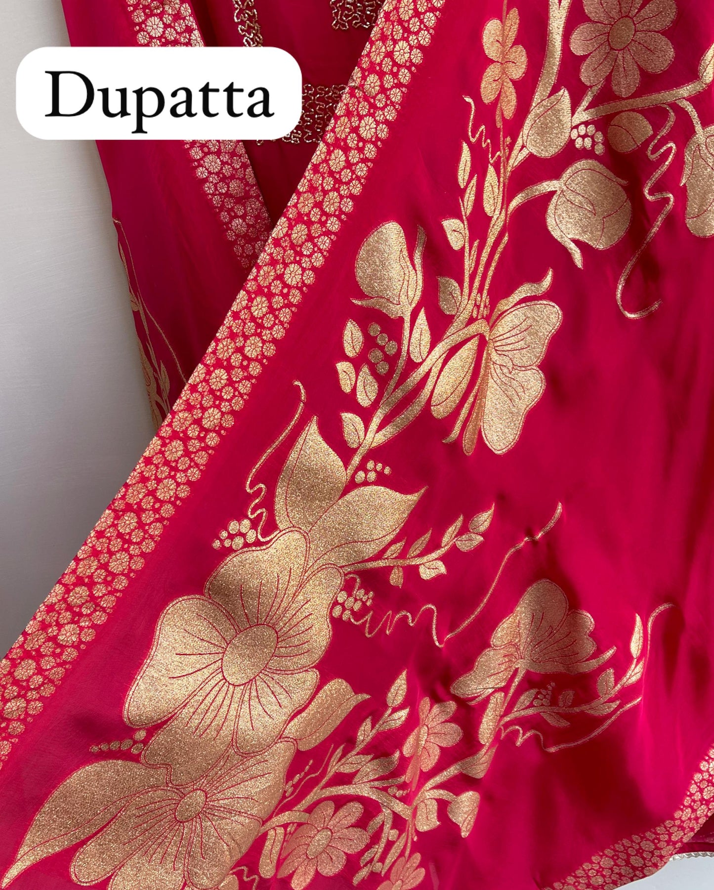 Silk organza unstitched ladies suit Rc17883 (a)