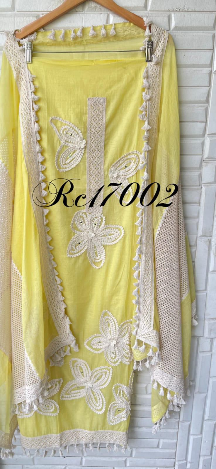 Mul cotton unstitched ladies suit Rc17002 (a)