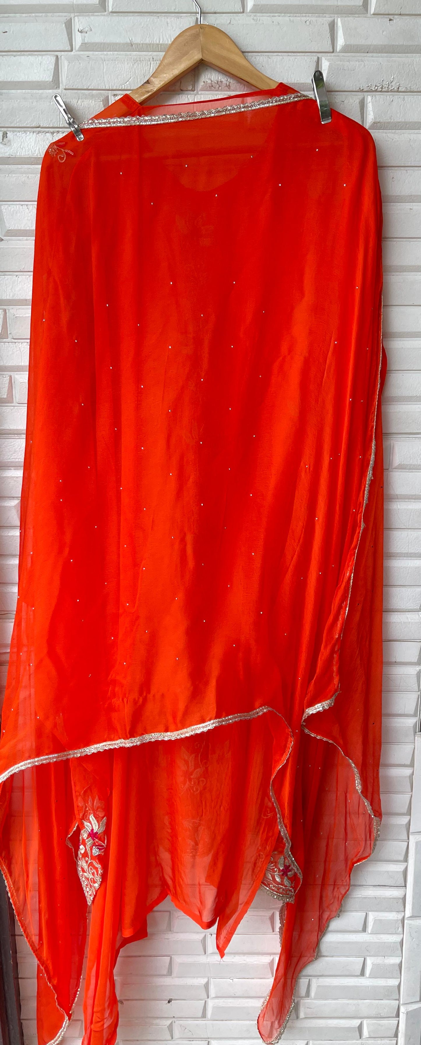 Organza unstitched ladies suit Rc17476 (a)