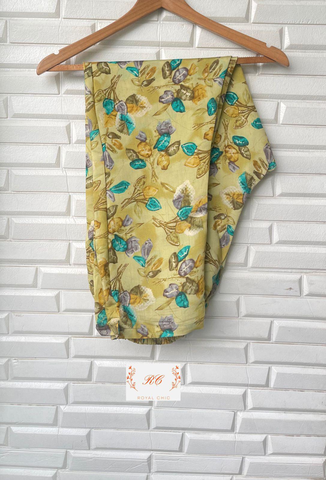 Muslin Printed Ready to Wear Coord Set Rc 12054