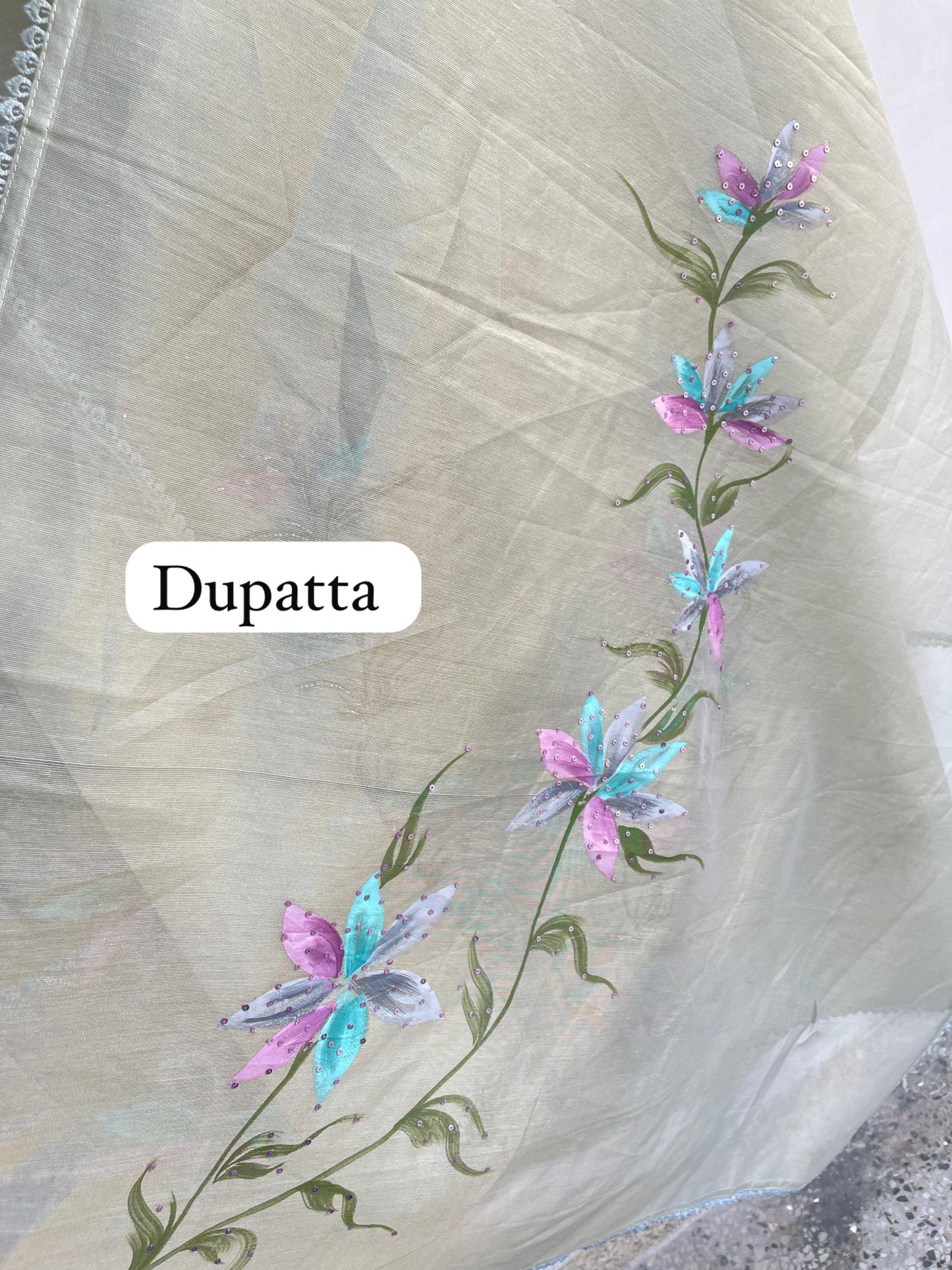 Shimmer kota doriya unstitched ladies suit Rc17890