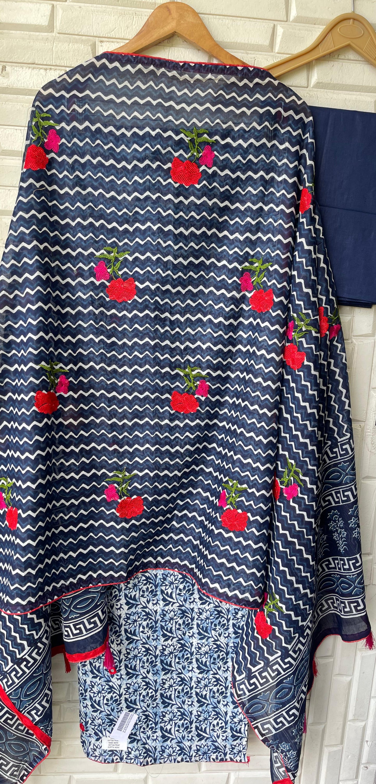 Cotton unstitched ladies suit Rc17383