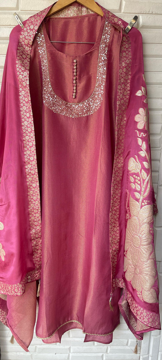 Shimmer Silk Unstitched Ladies Suit RC-16633 (b) – view 2