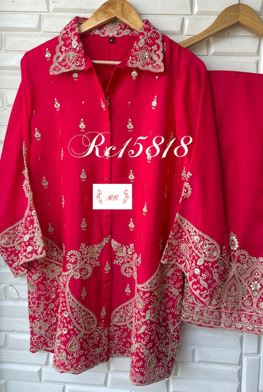 Chinnon readymade ladies coord set Rc15818