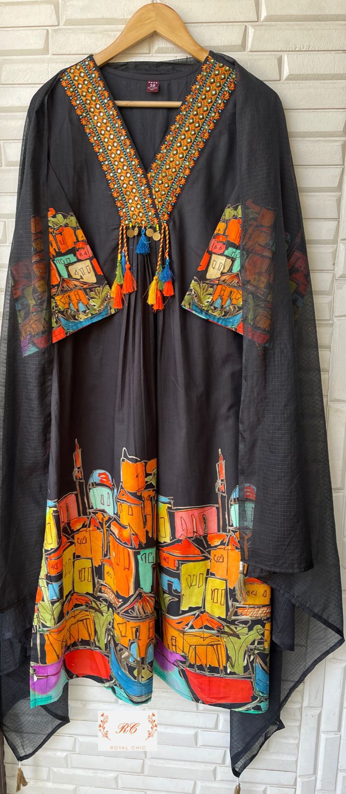 Cotton readymade ladies suit Rc13608