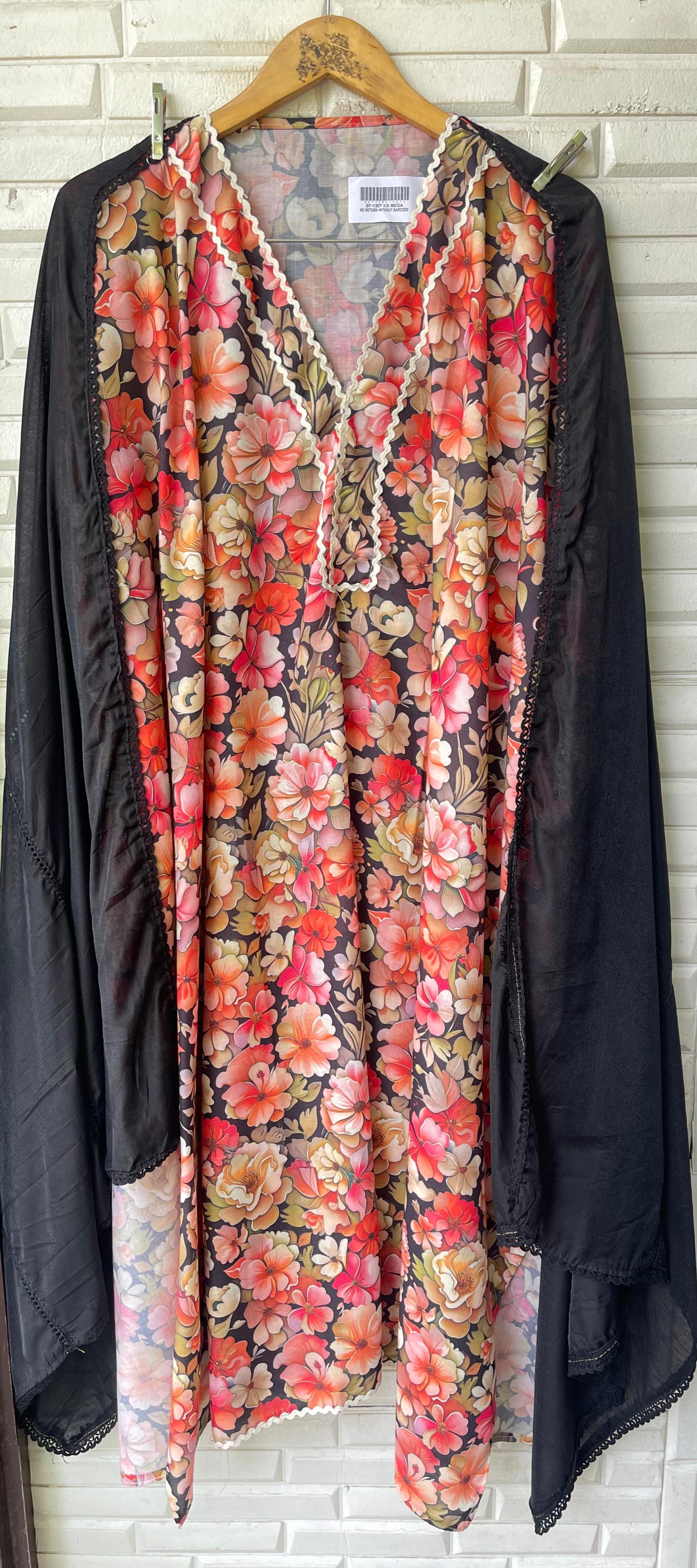 Cotton Printed Unstitched Ladies Suit Rc17254