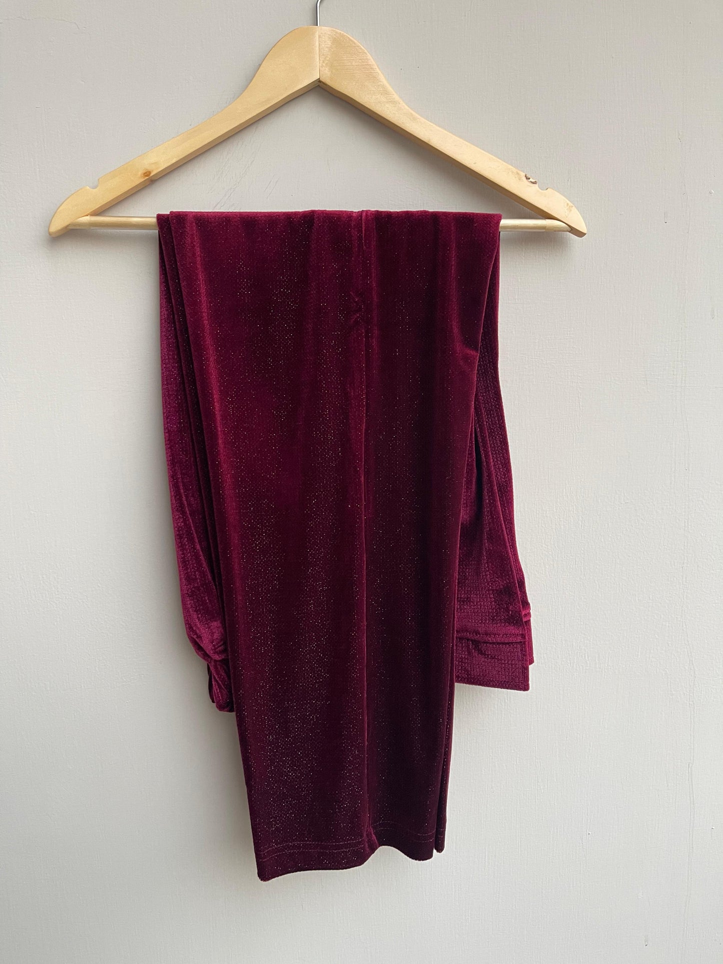 Imported velvet readymade ladies winter coord set Rc18815