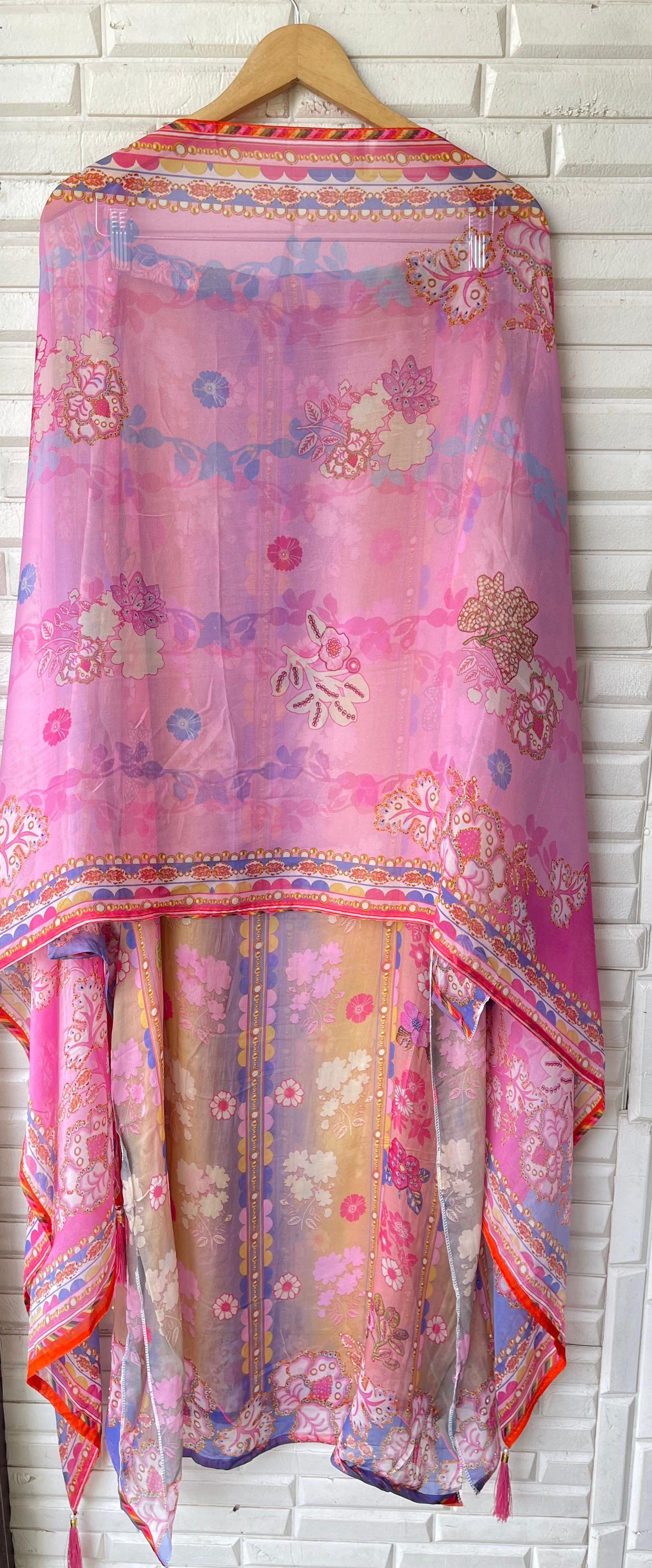 Organza unstitched ladies suit Rc17597