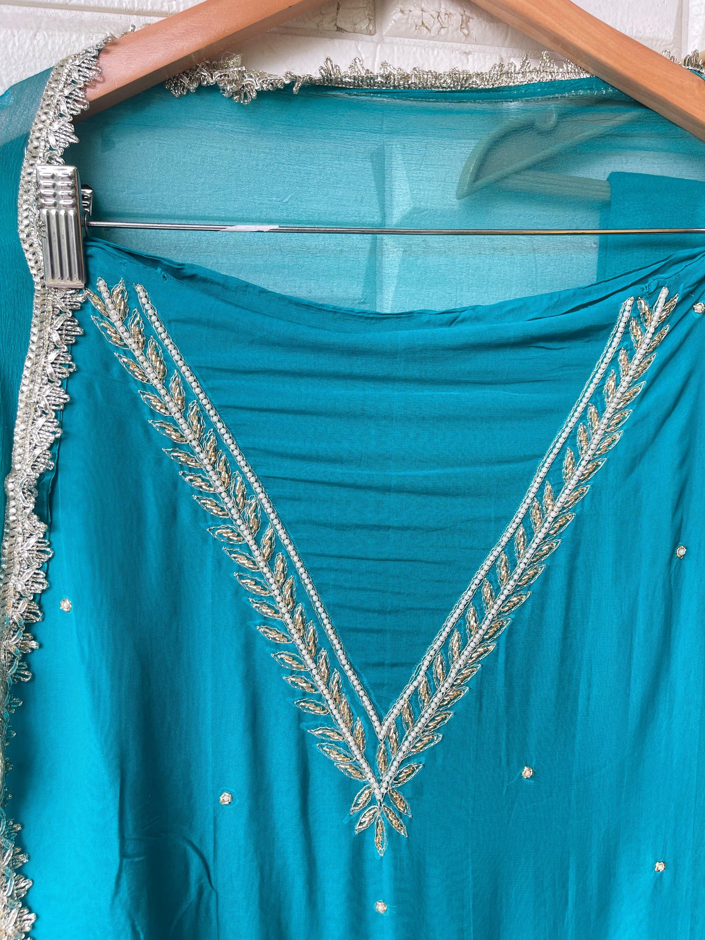 Organza unstitched ladies suit Rc17550 (c)