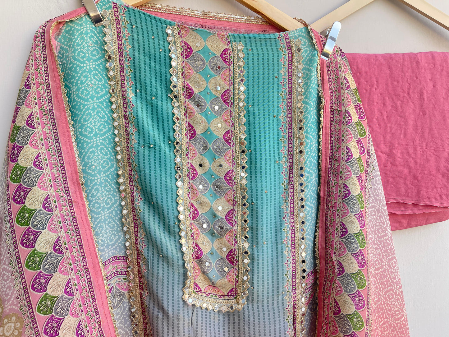 Shimmer silk unstitched ladies suit Rc17922 (a)