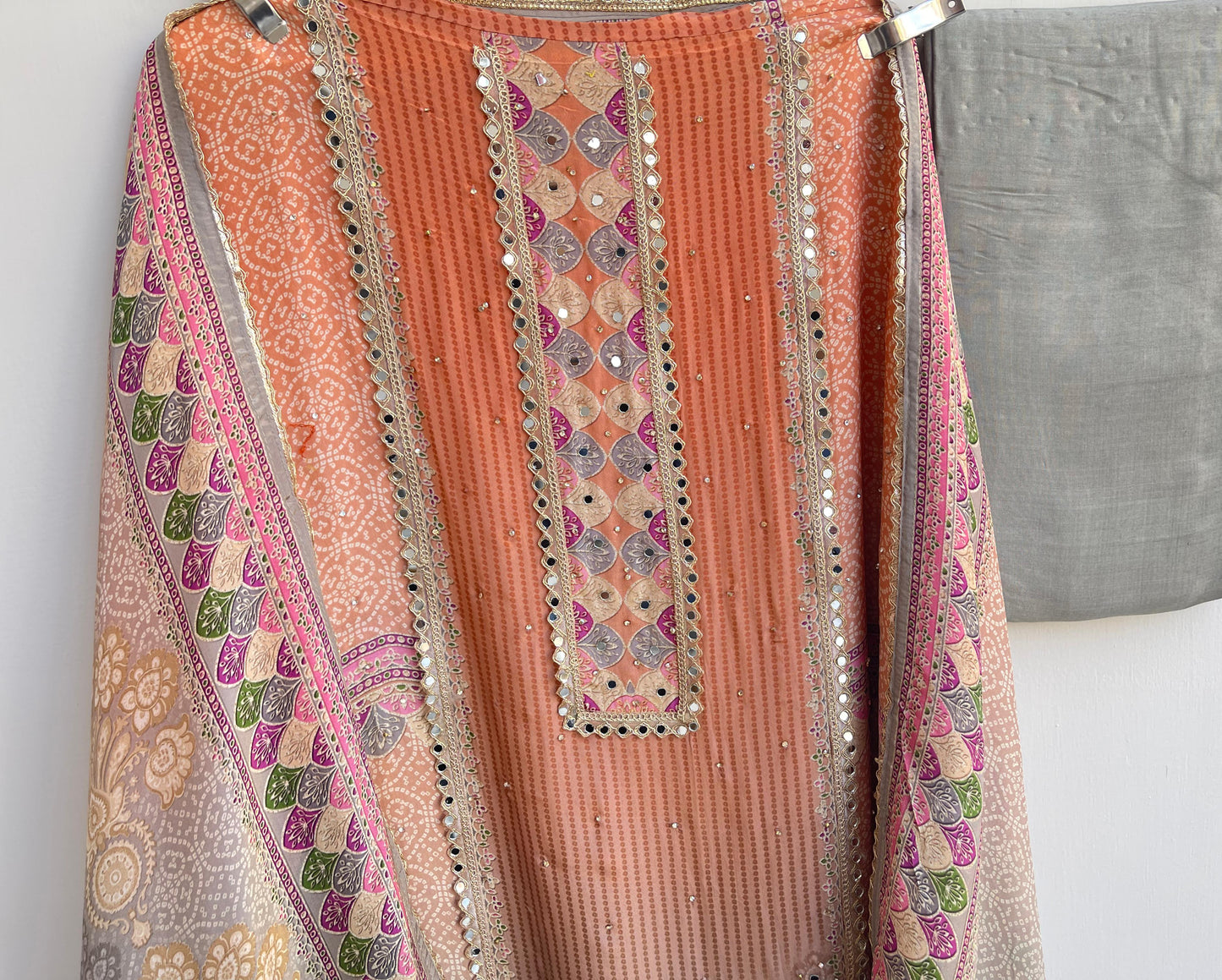 Shimmer silk unstitched ladies suit Rc17922 (b)