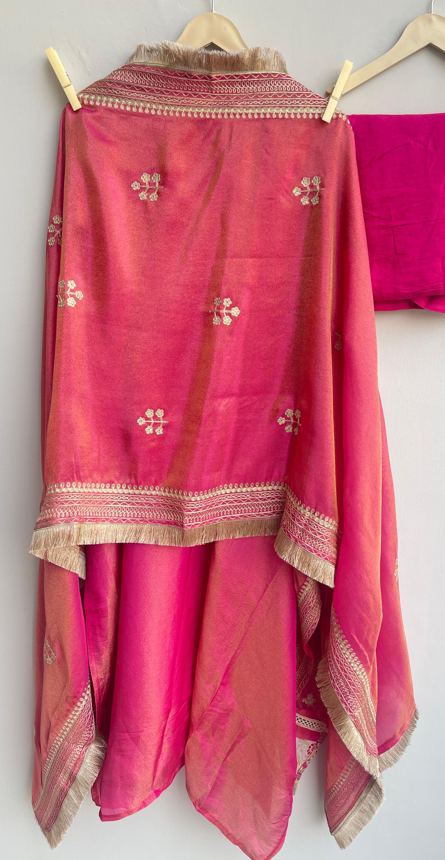 Shimmer silk unstitched ladies suit Rc17901 (b)