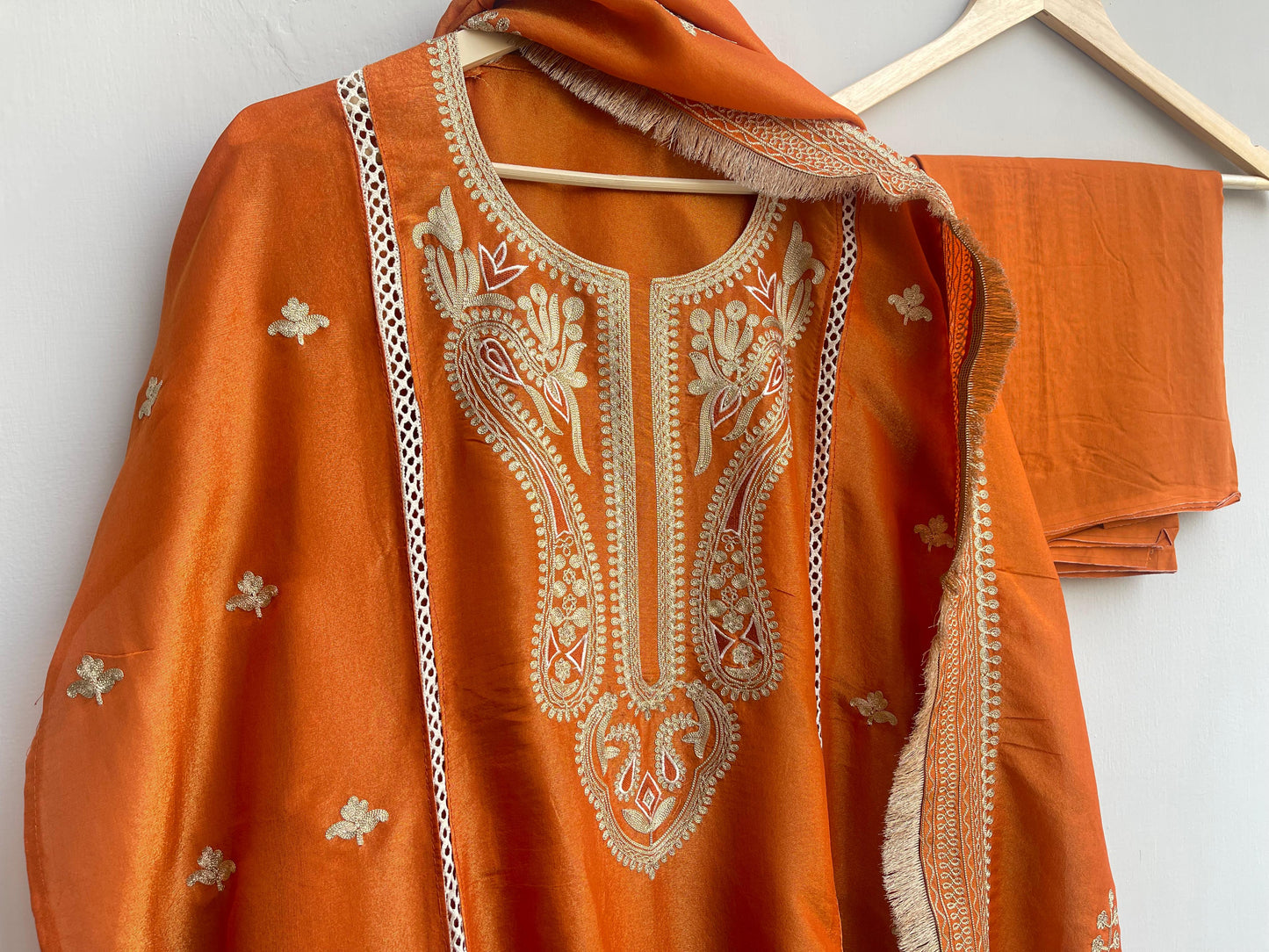 Shimmer silk unstitched ladies suit Rc17901 (a)