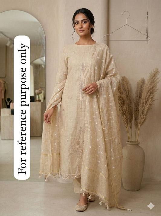 Mul chanderi unstitched ladies and Rc18492