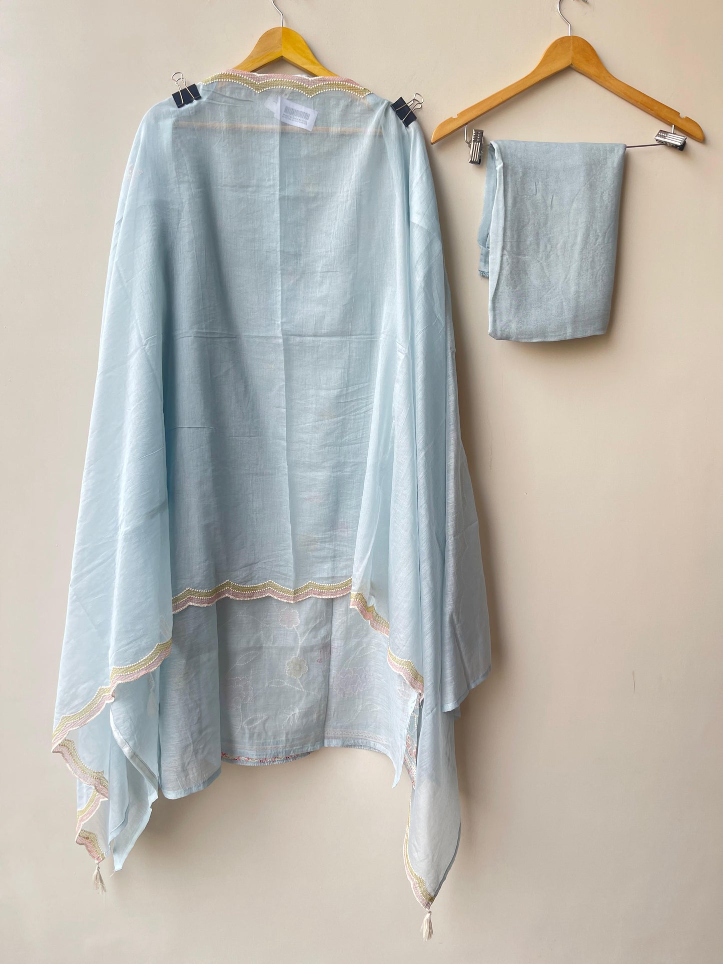 Pure Self Mul Chanderi Ladies Unstitched Suit RC-18873 β view 9
