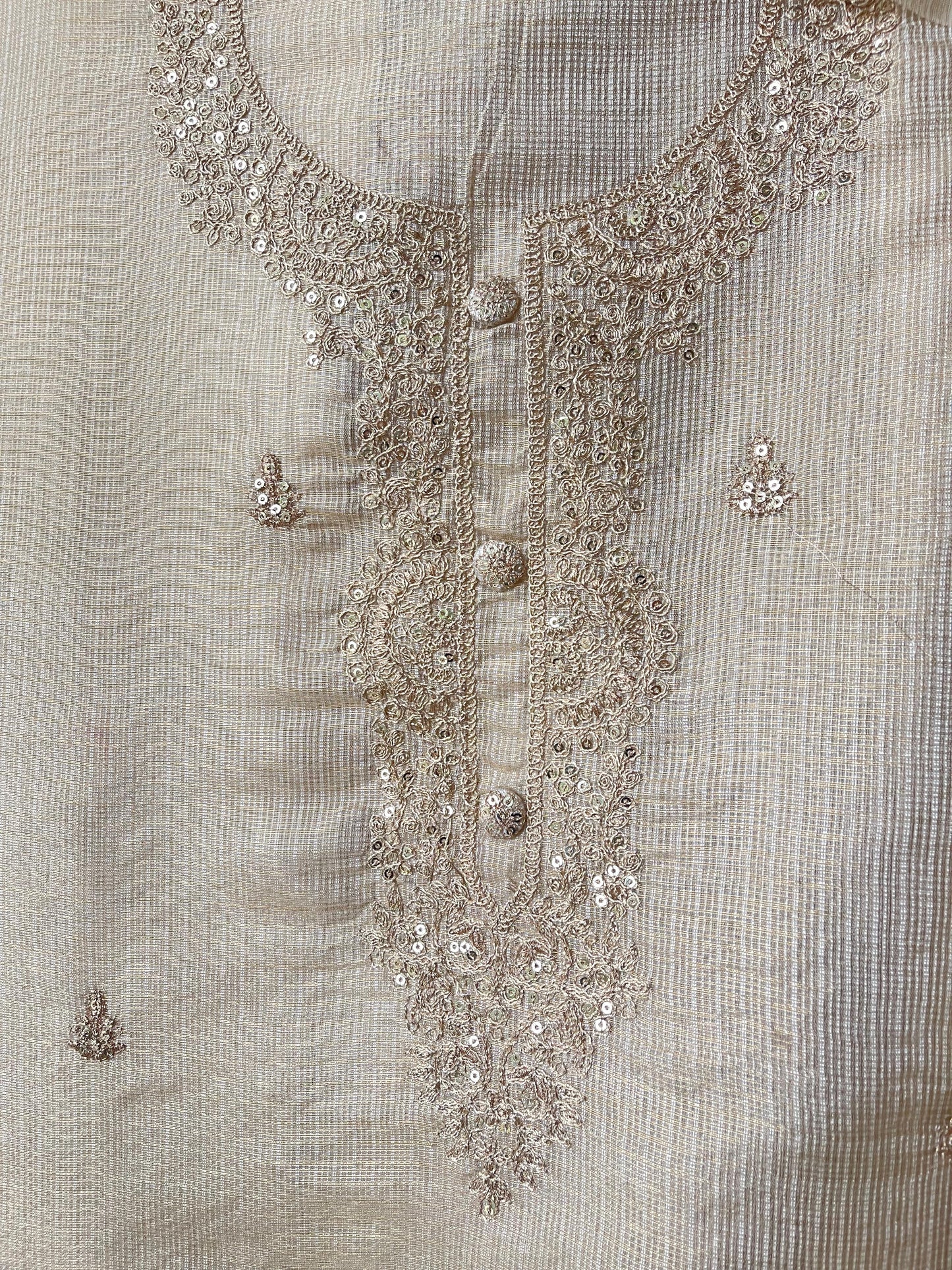Shimmer Kora Silk Unstitched Ladies suit Rc 16073
